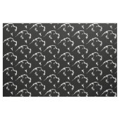 ニューファンドランド犬の生地 ファブリック 子犬 犬のパターン (ファットクウォーター)