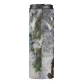 ニューファンドランド犬オートバイのクリスマスに乗る タンブラー (裏面)