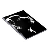 ニューファンドランド犬ノート子犬ジャーナル本 ノートブック (右側)