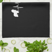 ニューファンドランド犬プレゼント |動物愛好家 キッチンタオル (折り畳み)