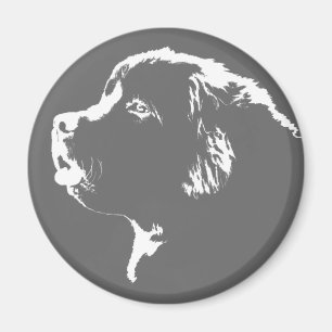 ニューファンドランド犬冷蔵庫用マグネット犬マグネット/ギフト マグネット