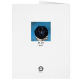 ニューファンドランド犬 (裏面)