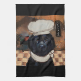 ニューファンドランド犬 キッチンタオル