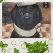 ニューファンドランド犬 キッチンタオル (折り畳み)