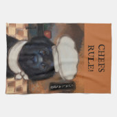 ニューファンドランド犬 キッチンタオル (横)