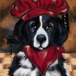 ニューファンドランド犬 キッチンタオル