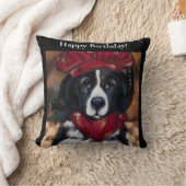 ニューファンドランド犬 クッション (ブランケット)