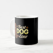 ニューファンドランド犬 コーヒーマグカップ (正面左)