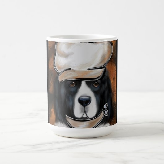 ニューファンドランド犬 コーヒーマグカップ (中央)