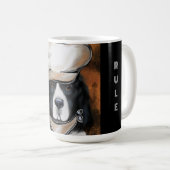 ニューファンドランド犬 コーヒーマグカップ (正面右)