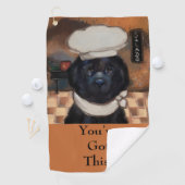 ニューファンドランド犬 ゴルフタオル (インサイチュ)