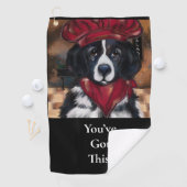 ニューファンドランド犬 ゴルフタオル (インサイチュ)