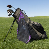 ニューファンドランド犬 ゴルフタオル (グリーン)