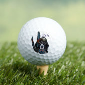 ニューファンドランド犬 ゴルフボール (インサイチュ 木)