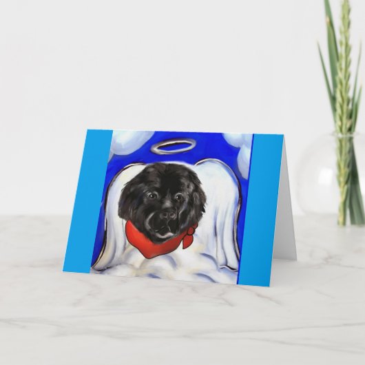 ニューファンドランド犬 シーズンカード (正面)