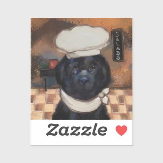 ニューファンドランド犬 シール (シート)