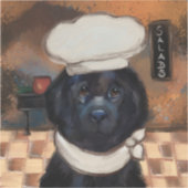 ニューファンドランド犬 シール (正面)