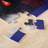 ニューファンドランド犬 ジグソーパズル (側面)