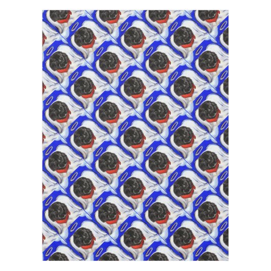 ニューファンドランド犬 テーブルクロス (正面)