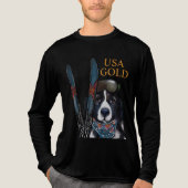 ニューファンドランド犬 トライブレンドTシャツ (正面)