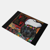 ニューファンドランド犬 ドアマット (アングル)