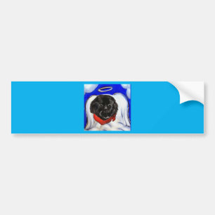 ニューファンドランド犬 バンパーステッカー