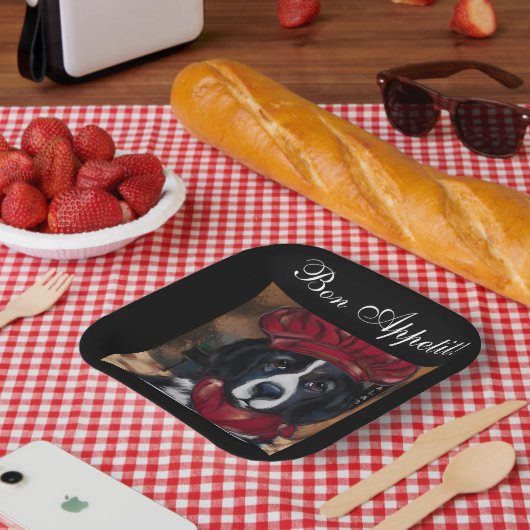 ニューファンドランド犬 ペーパープレート (ピクニック)