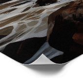 ニューファンドランド犬 ポスター (角)