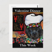 ニューファンドランド犬 ポストカード (正面/裏面)