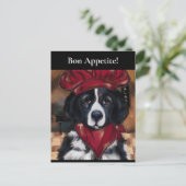 ニューファンドランド犬 ポストカード (スタンド正面)