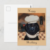 ニューファンドランド犬 ポストカード (正面/裏面)