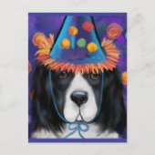 ニューファンドランド犬 ポストカード (正面)