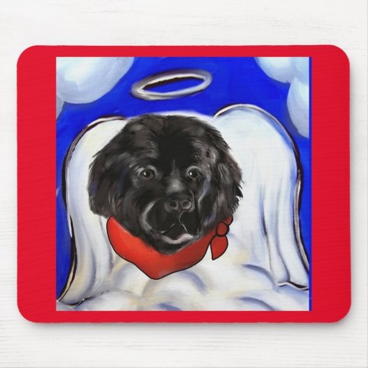 ニューファンドランド犬 マウスパッド (正面)