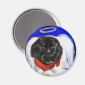 ニューファンドランド犬 マグネット (正面/裏面)