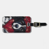 ニューファンドランド犬 ラゲッジタグ (正面横)