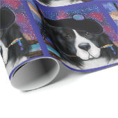 ニューファンドランド犬 ラッピングペーパー (ロールコーナー)