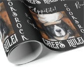 ニューファンドランド犬 ラッピングペーパー (ロールコーナー)