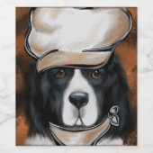 ニューファンドランド犬 ワインラベル (シングルラベル)