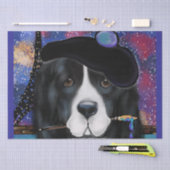 ニューファンドランド犬 薄葉紙 (クラフト)