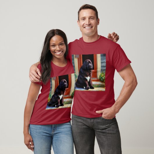 ニューファンドランド犬 Tシャツ (ユニセックス)