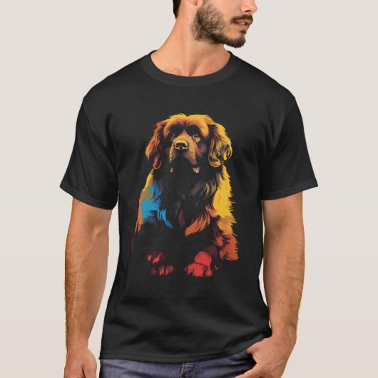 ニューファンドランド犬 Tシャツ (正面)