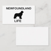 ニューファンドランド生活 名刺 (正面/裏面)