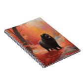 ニューファンドランド紅葉秋 ノートブック (右側)