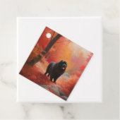 ニューファンドランド紅葉秋 フェイバータグ (インサイチュ)