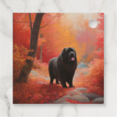 ニューファンドランド紅葉秋 フェイバータグ (裏面)