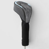 ニューファンドランド絵画ズ – かわいいオリジナルドッグアート ゴルフヘッドカバー (アングル)