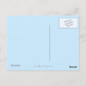 ニューファンドランド絵画ズ – かわいいオリジナルドッグアート ポストカード (裏面)