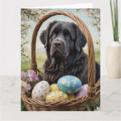 ニューファンドランド・イースター・エッグ カード (正面)