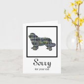 ニューファンドランド カード (黄色い花)