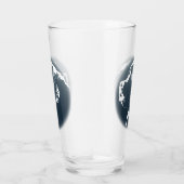 ニューファンドランド ガラス ニューファンドランド子犬 ガラス カスタム タンブラーグラス (右)